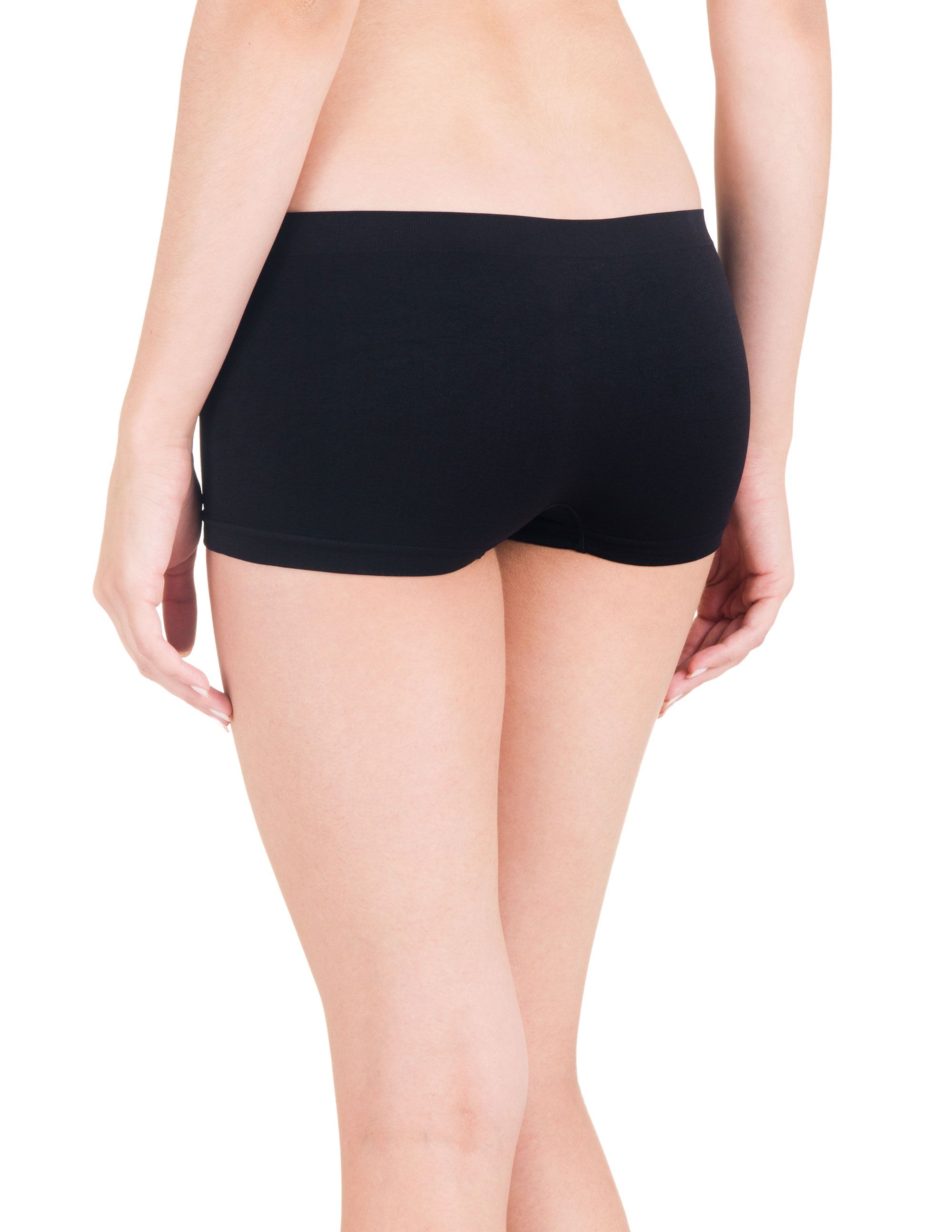 6 Pack of Junior's Seamless Boyshort Panties with Star Cutouts eBay